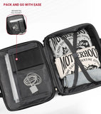 Star Cloud Rigid Frame Rolling Laptop Bag with Wheels, TSA-Friendly Underseat Carry-On Business Briefcase (Black)