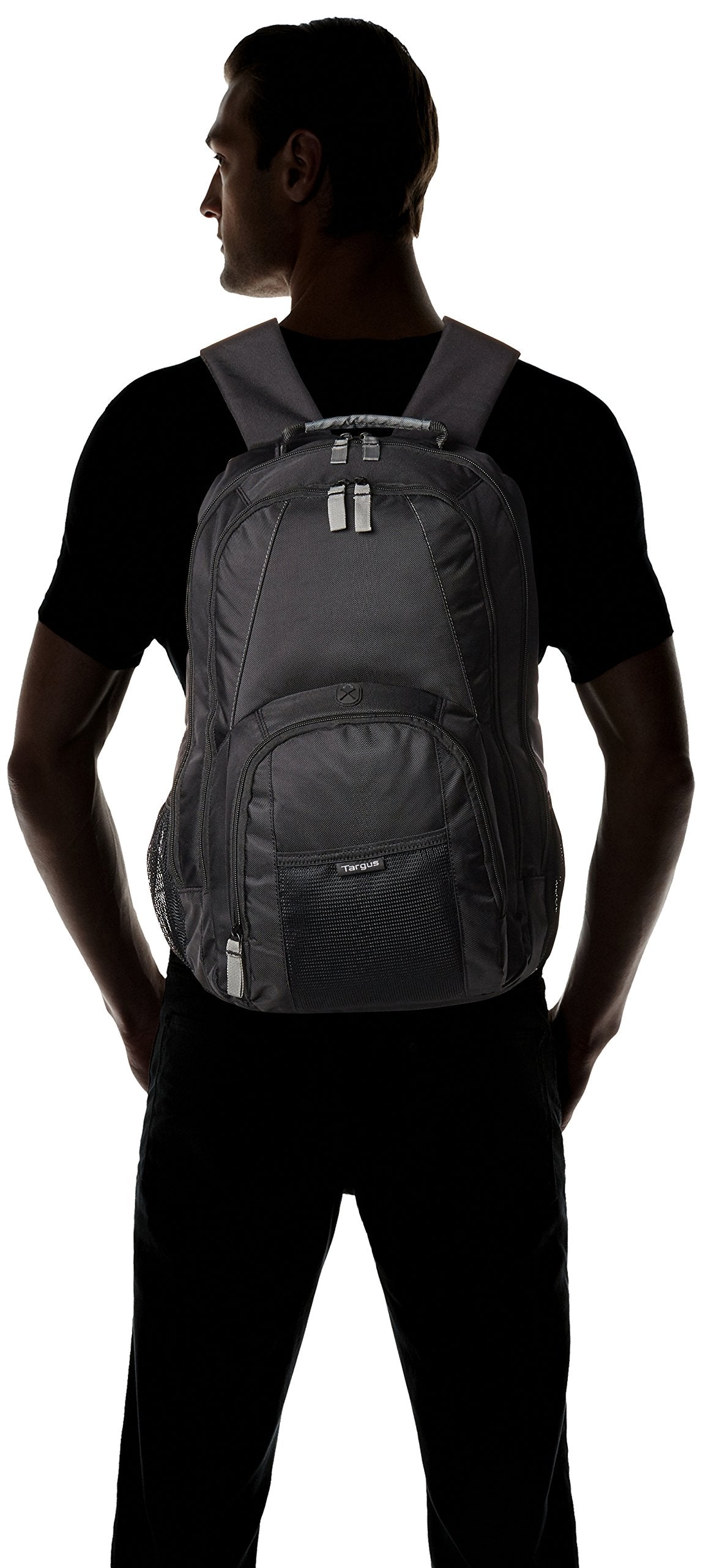 Targus Groove Laptop Backpack for 17 Inch Laptops, Water-Resistant Daily Travel Backpack for Men & Women