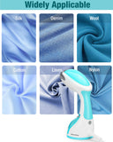 Aqua Edition 722NA-0001 Handheld Garment Steamer 1200W Leak-Proof Portable Wrinkle Remover with Detachable Tank