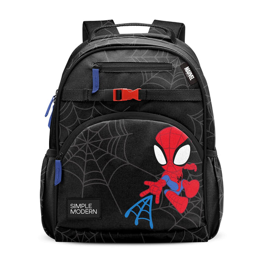 Simple Modern Marvel Spidey Kids Backpack 12L – Toddler & Elementary School Bag for Boys & Girls