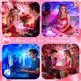 4-in-1 Galaxy Star Projector with Bluetooth Speaker – 15 Colors Aurora Night Light & White Noise Machine