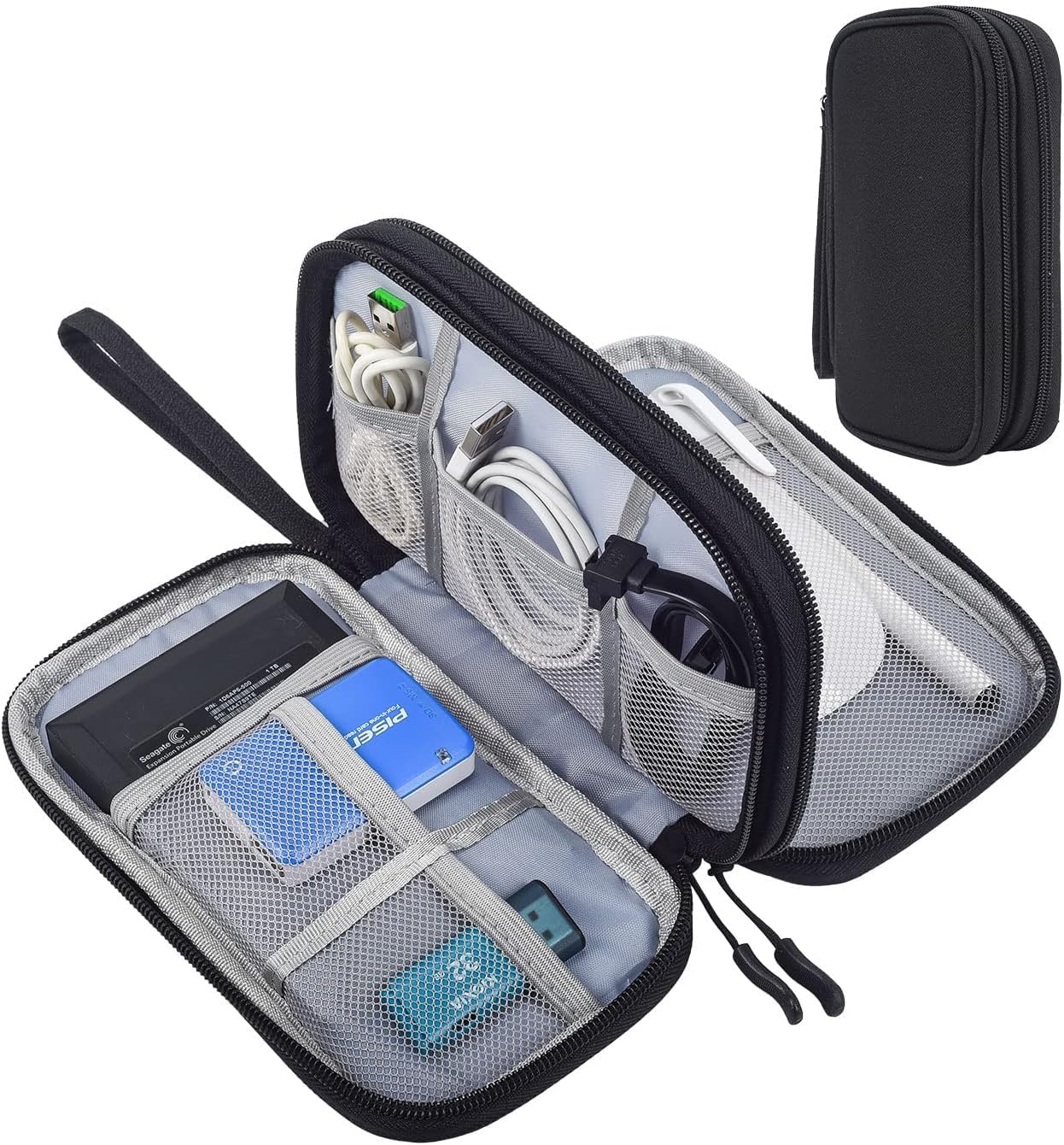 Electronics Organizer Case – Waterproof Travel Cable & Gadget Storage Bag