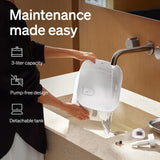 PETLIBRO Dockstream 2 Smart Cat Water Fountain 3L – WiFi Hydration Tracking & Pump-Free Design (White)