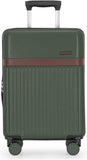 Green 3-Piece Carry-On Luggage Set with Backpack & Toiletry Bag