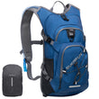 EVERFUN 18L Insulated Hydration Backpack with 2L Water Bladder & Rain Cover – Lightweight Hydro Pack for Hiking & Cycling – Cobalt Blue
