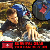PROTECT LIFE Survival First Aid Kit (100 Pieces) – Compact Emergency Medical Kit for Camping, Travel & Outdoor Use