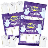 Halloween Ghost Marshmallow Candy – 3 Pack (6 Ghosts per Pack) – Vanilla Flavored Spooky Treats for Parties & Trick-or-Treating