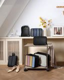 HOTOR 6-Piece Travel Packing Cubes Set for Luggage, Lightweight Suitcase Organizers with Shoe Bag and Underwear Pouch