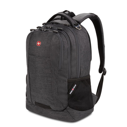 Ultimate 18" Black Laptop Backpack for Men & Women | Travel Daypack with Gear Attachments & Padded Straps
