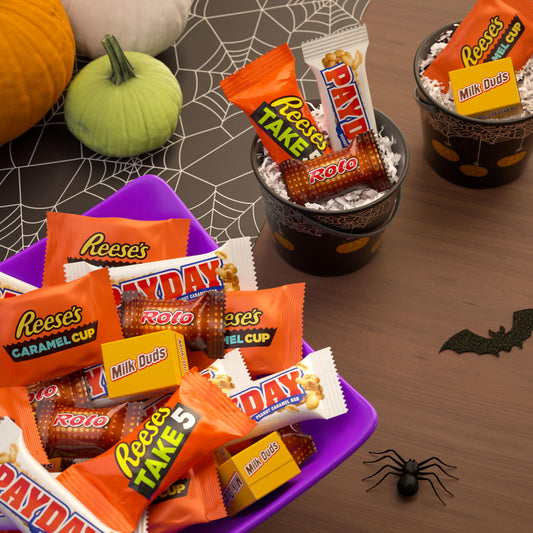 Hershey’s Caramel Lovers Assorted Candy Mix – 18.08 oz Variety Bag (35 Pieces)