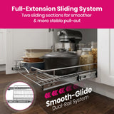 Holdn’ Storage Extra-Wide Pull-Out Cabinet Organizer – Heavy-Duty Slide-Out Drawer for Large Cabinets