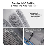 EVERFUN 18L Insulated Hydration Backpack with 2L Water Bladder & Rain Cover – Lightweight Hydro Pack for Hiking & Cycling – Cobalt Blue