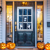 Halloween Fabric Door & Window Banner – Large Scary Hanging Decoration for Indoor & Outdoor Use (31.5" x 47.2")