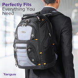 Targus Drifter II 17.3” Laptop Backpack – Heavy Duty Water-Resistant Business & Travel Bag