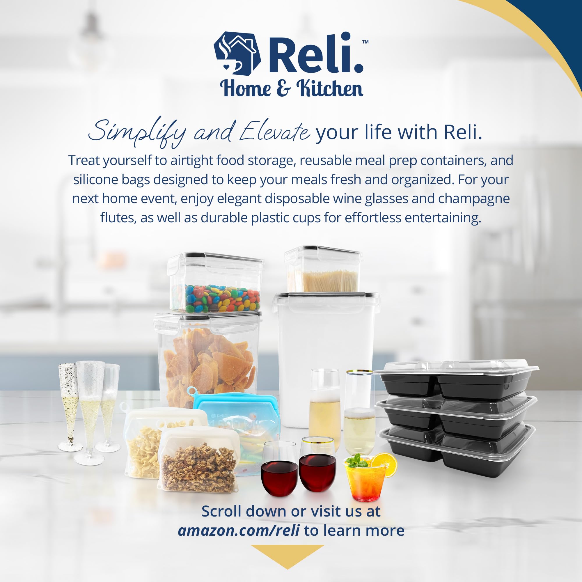 36-Piece Airtight Food Storage Containers Set – BPA-Free Leak-Proof Stackable Pantry Organization with Labels