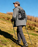 Waterfly 15L Ultra-Light Foldable Travel Backpack – Mini Packable Daypack with Breathable Straps, Black