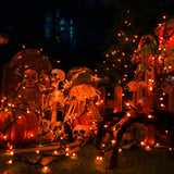 100-Count Candy Corn Halloween String Lights – Orange & Yellow Incandescent Bulbs (Indoor/Outdoor, UL Certified, Connectable)