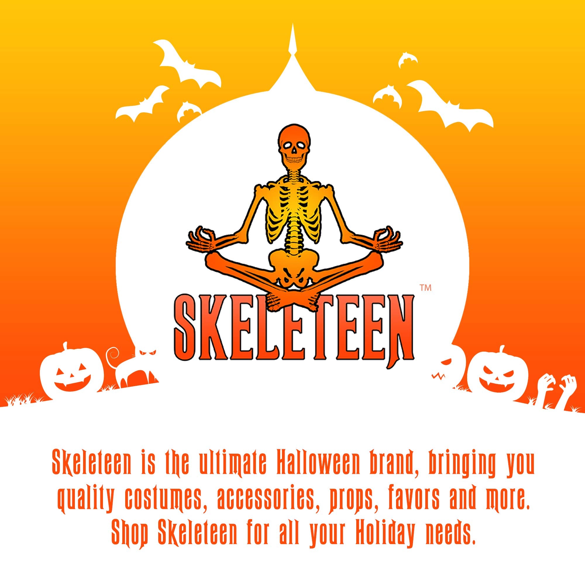 Brown Witch’s Besom Broom – Classic Halloween Witch Accessory by Skeleteen