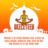 Brown Witch’s Besom Broom – Classic Halloween Witch Accessory by Skeleteen