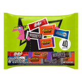 Hershey’s Assorted Chocolate Snack Size Halloween Candy Bag – 40 Individually Wrapped Pieces (21.8 oz)