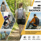 Latlonix 20L Ultralight Personalized Hiking Backpack – Custom Embroidered Waterproof Travel Daypack