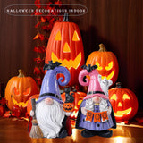 Halloween Gnomes Figurines – Cute Resin Gnome Tabletop Decorations for Home, Tiered Trays & Autumn Centerpieces