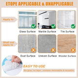 108-Piece Halloween Window Decals – Ghosts, Bats & Skeletons Static Clings for Home, Party & Car Decorations 👻🕸️