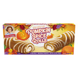 Little Debbie Pumpkin Spice Rolls – Fall Snack Cakes with Vanilla Creme Filling – 6 Individually Wrapped Rolls