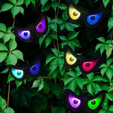 Halloween Ghost Eye String Lights – 6.25ft Multicolor LED Lights with 5 Glowing Eyes (Battery Operated, Waterproof)