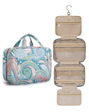 Premium Hanging Toiletry Bag with 360° Hook & Clear Travel Compartments