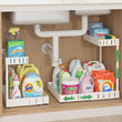 REALINN Expandable Under Sink Organizer 2-Pack – Adjustable Height Pull-Out Cabinet Storage for Kitchen & Bathroom