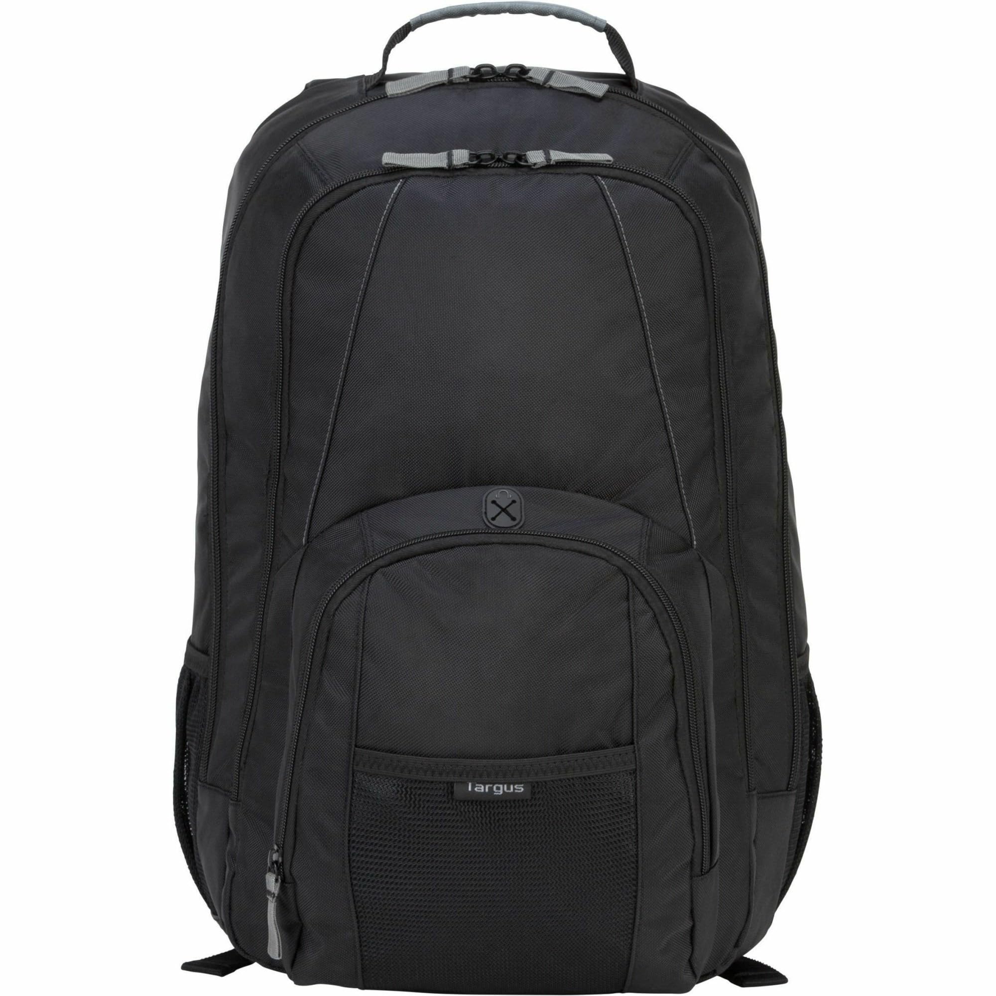 Targus Groove Laptop Backpack for 17 Inch Laptops, Water-Resistant Daily Travel Backpack for Men & Women