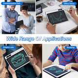 10” LCD Writing Tablet with PU Cover & Stand – Bright Thick Line Doodle Board