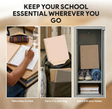 Elegant 5-Pack College Ruled Spiral Notebooks with Gold Accents and Binder-Ready Pages