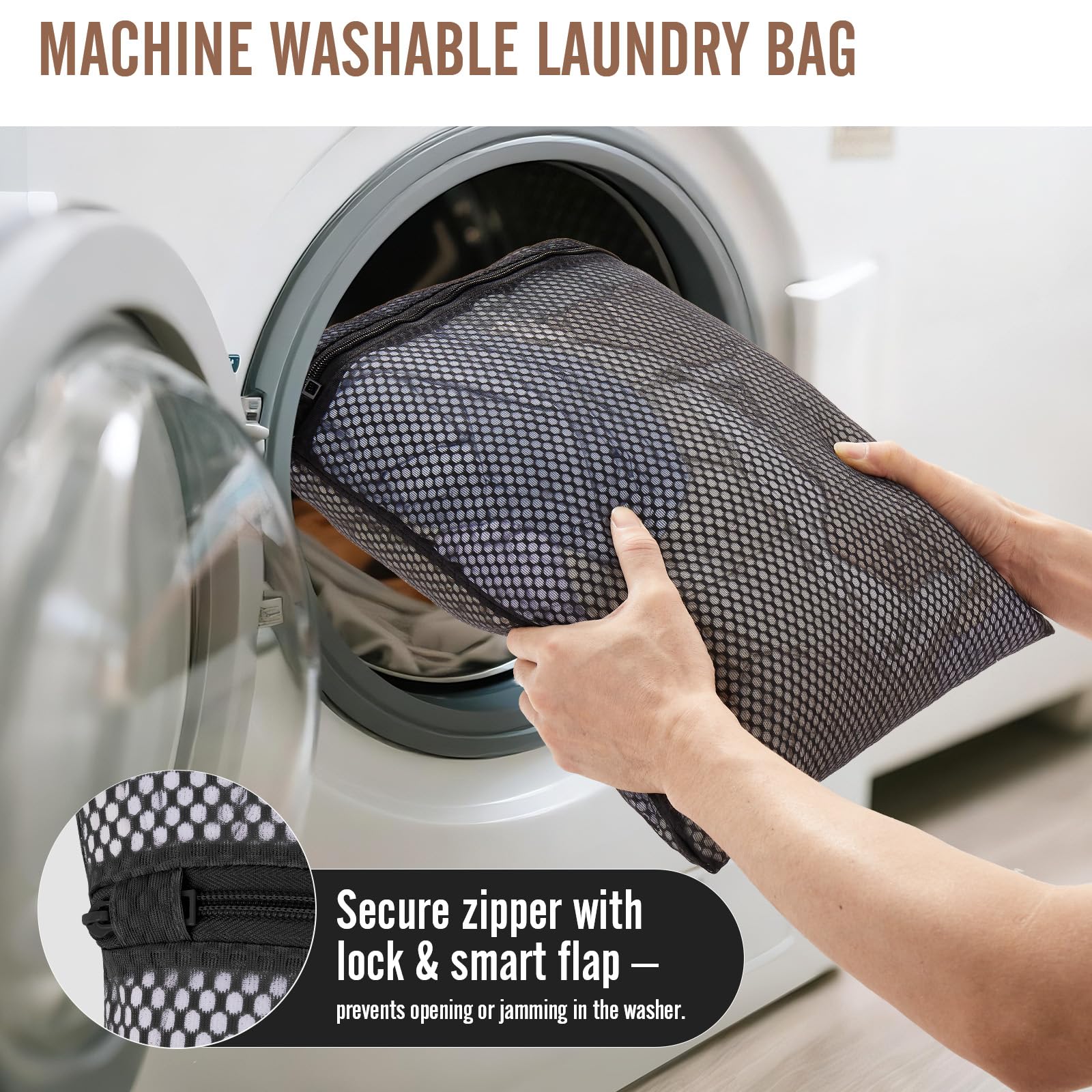 Travel Packing Cubes Set with Hanging Toiletry Bag – Lightweight Luggage Organizer Bags with Breathable Mesh & Laundry Bag