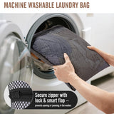 Travel Packing Cubes Set with Hanging Toiletry Bag – Lightweight Luggage Organizer Bags with Breathable Mesh & Laundry Bag
