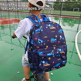 15-Inch Preschool Backpack Set with Matching Lunch Box