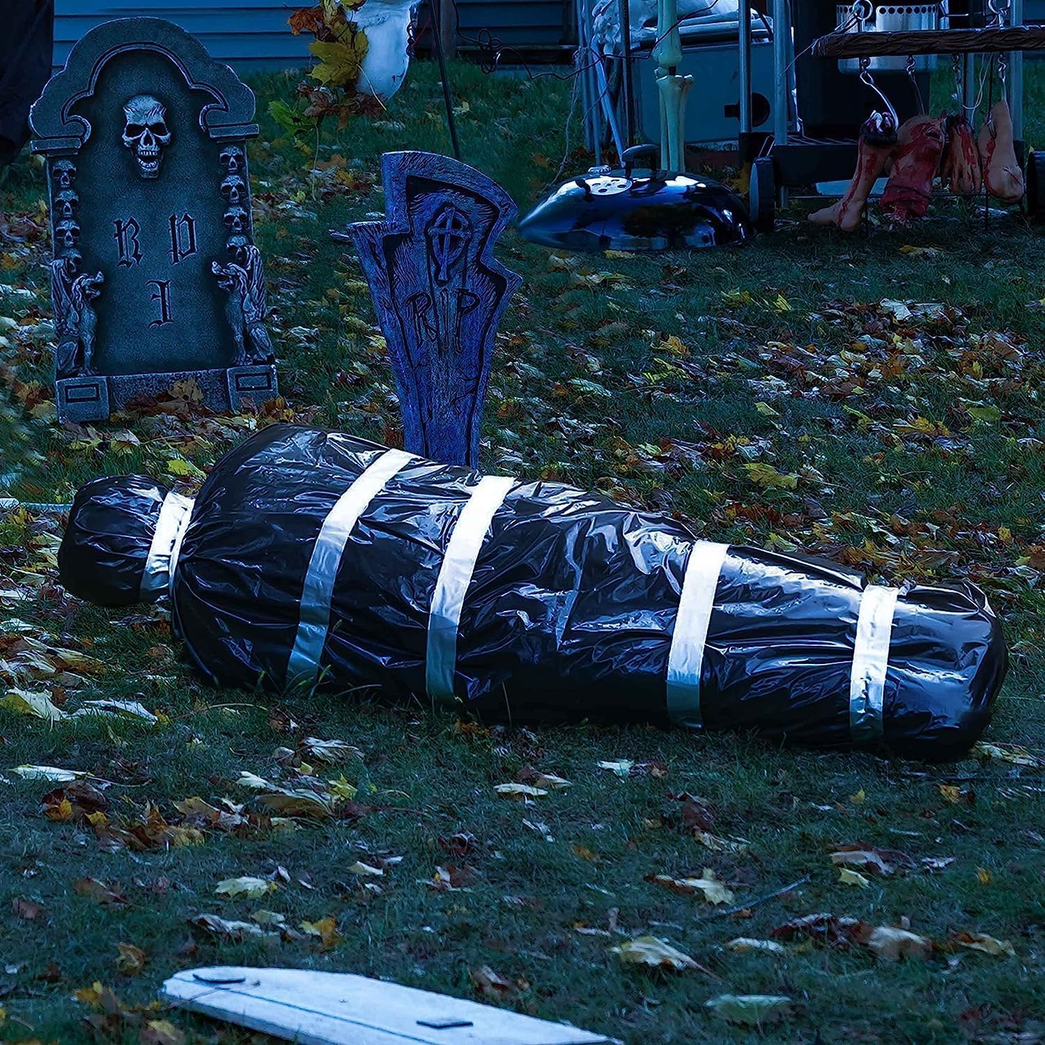 Silver & Black Metal Halloween Candle Holder – Gothic Tabletop Lantern for Spooky Home Decor (JUTU-CD)