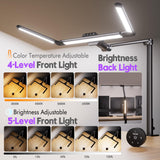 Quntis Professional LED Desk Lamp – 1100LM Monitor Light with Motion Sensor & 95 CRI Eye-Care Lighting