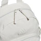 adidas Weekender Backpack – Compact & Lightweight Everyday Travel Backpack with Trolley Strap (Metal Grey, 19L)
