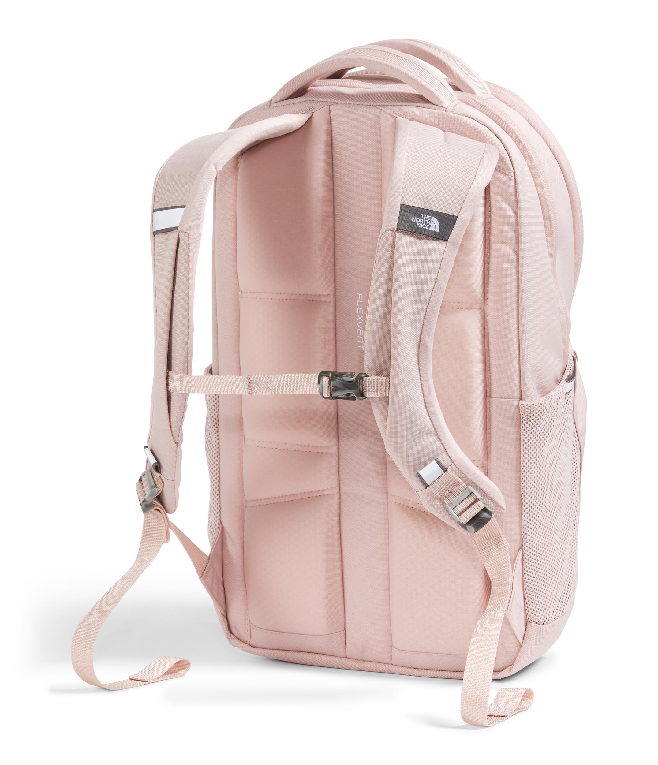 The North Face Women’s Jester Laptop Backpack – Ergonomic 16″ Everyday Commuter & Travel Pack (Pink Moss)