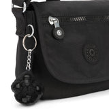 Kipling Sabian Mini Crossbody Bag – Lightweight Water-Resistant Everyday Shoulder Purse (Black Noir)