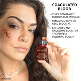 Mehron Coagulated Blood Gel – Professional Thick Fake Blood for Halloween, SFX & Cosplay Makeup