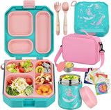 Black Gamepad Bento Lunch Set with 12 oz Food Jar
