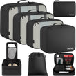 Travel Packing Cubes Set for Suitcases, Lightweight Luggage Organizer Bags