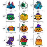 Made By Me Create Your Own Halloween Window Art by Horizon Group USA, Make 20 Projects, Includes Suncatcher Frames & Window Clings, Glow-in-The-Dark Paint, Paint Tubes, Suction Cups & Cording,Multi