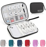 Travel Cable Organizer Pouch – Portable Tech Accessories Storage Case for Chargers & Gadgets