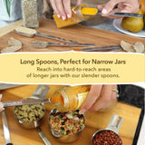 Stainless Steel Measuring Cups & Spoons Set – Dishwasher Safe, Stackable, US & Metric (12-Piece)