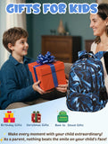 Bluefairy Kids School Backpack with Laptop Compartment, Ergonomic S-Straps, Lightweight Bookbag for Ages 6–12