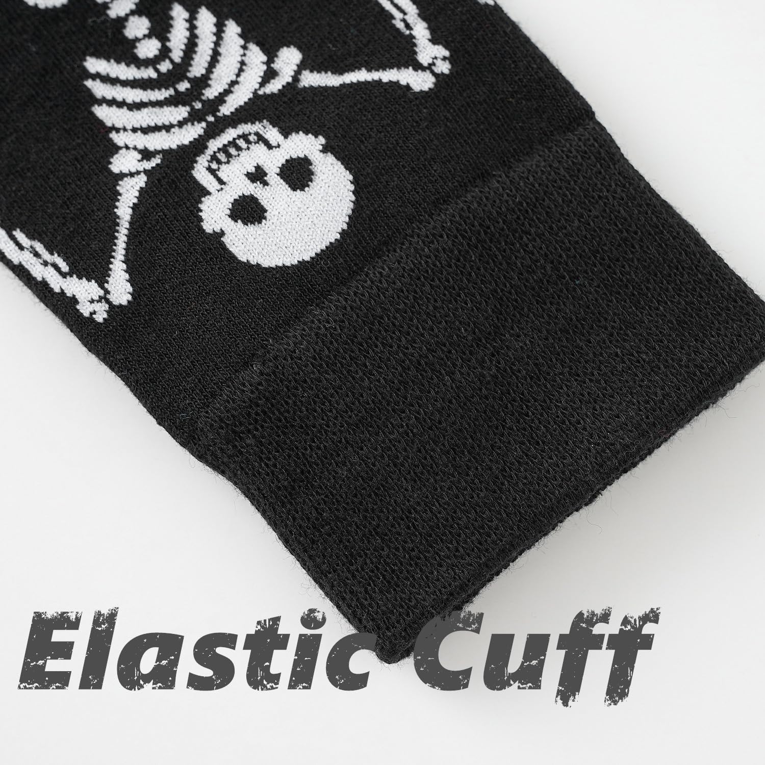 6Pairs Women’s Halloween Socks – Pumpkin, Ghost, Witch, Owl & Skeleton Crew Socks for Festive Comfort